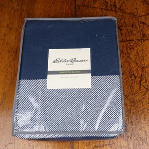 Boylston Stripe Blanket - Eddie Bauer TWIN  66X90